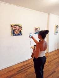 Výstava AMERICA STILL LOVES ME AND I  LOVE AMERICA TOO | The Living gallery, Brooklyn, New York, USA